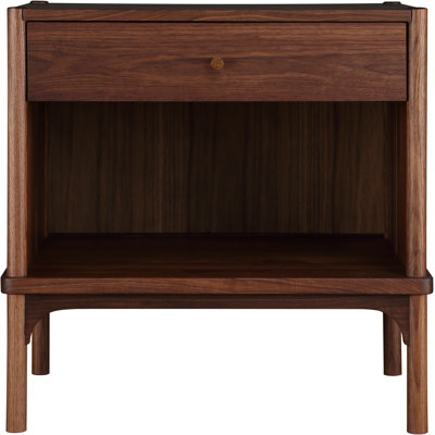 Walnut Grove 27'' W Solid Wood Nightstand