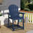 Outdoor HDPE Adirondack Chair / Patio Bar Stool-778270587