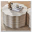 Ensemble de 2 tables basses rondes
