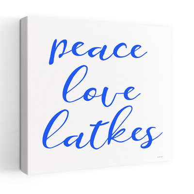 Art contemporain abstrait Peace Peace Latkes