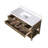 48 In. Grey Oak Vanity With Cultured Marble Top & Soft Close Function Bath Countertop 48" W X 22" D Solid Wood