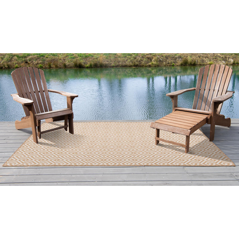 Jill Zarin Costa Rica Indoor/Outdoor Rug, Rectangle 5'3" x 8'