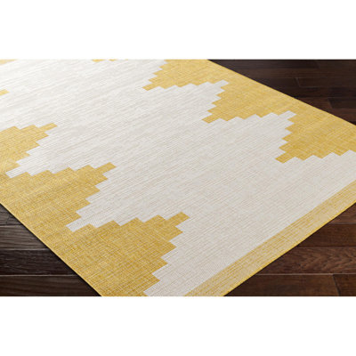Granby Yellow Outdoor Area Rug