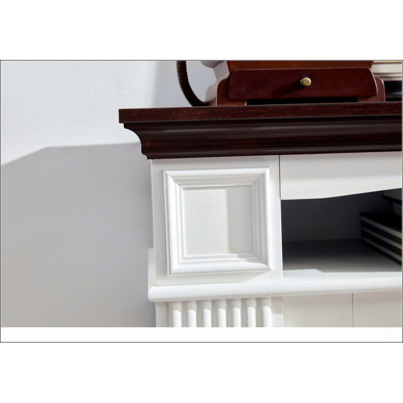 Meuble télé avec foyer électrique de 70 pouces Farmhouse Style