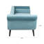 Chaise longue avec accoudoirs à volutes-2001110433