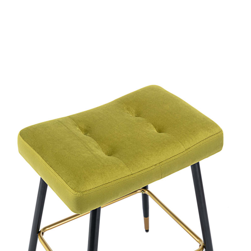 Tabouret de comptoir 26,38 po Manucher, Vert