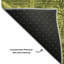 Tapis olive Prisco lavable à la machine de qualité supérieure-1950335826