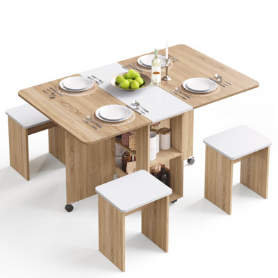 4 - Person Drop Leaf Dining Set