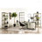 3-Drawer Whitewashed Grey Home Office File Cabinet For Document Storage