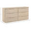 Commode en placage de chêne Tiberio et bois massif-121555226