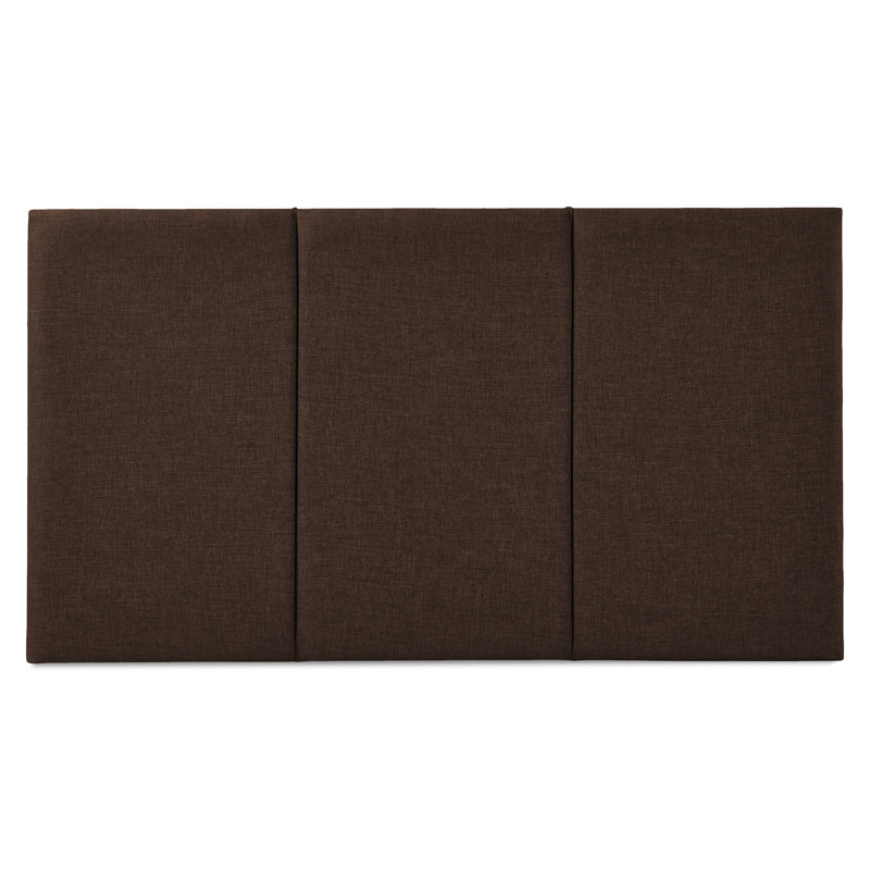 Francyne Upholstered Headboard, Small Double (4'), Brown