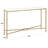 Tauri Markley Forged Metal Rectangle Console Table-1389919452