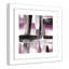 Expressions modernes - tons mauves - peinture encadrée-60346973-60346972