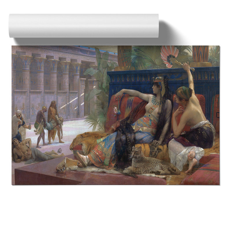 Cleopatra by Alexandre Cabanel - Frameless Print, 30cm H x 42cm W x 0.1cm D