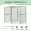 Plant Protection Netting Cage with Zipper Door-128837532