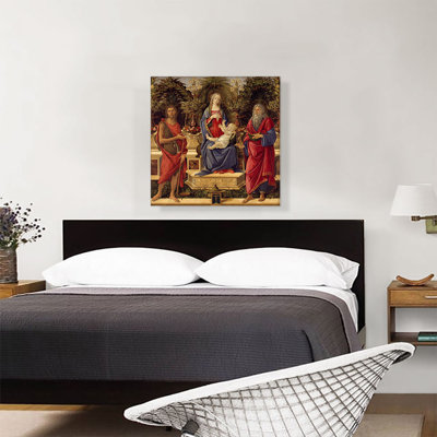 Madone avec saints - impression