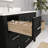 Behdad 42'' Single Bathroom Vanity with Quartz Top-1341826372