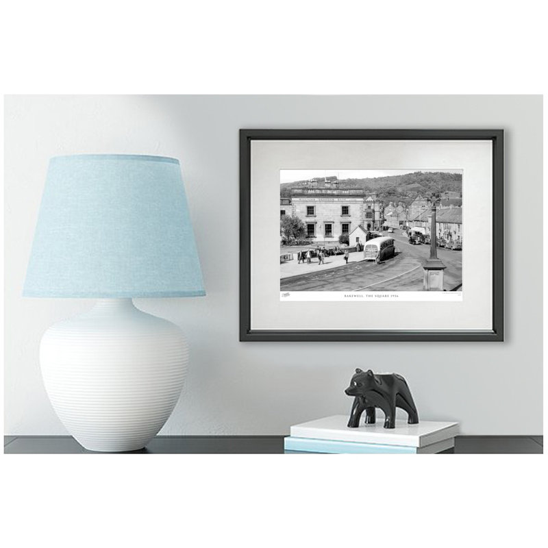 Bakewell, The Square 1956 - Single Picture Frame Print, 40cm H x 50cm W x 2.3cm D