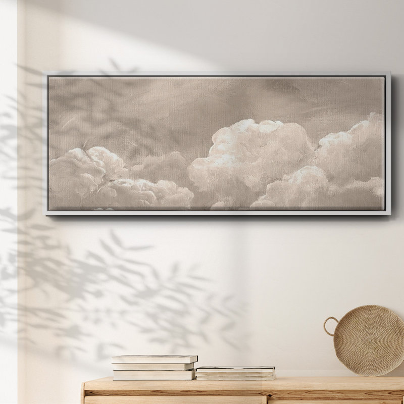 «Painted Clouds I», toile encadrée, H 24 po x l 60 po