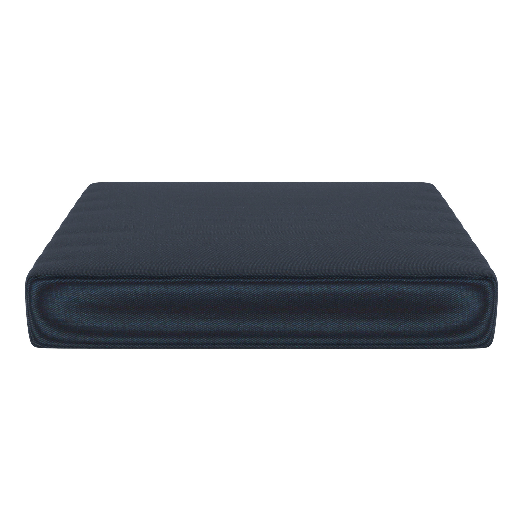 Sunbrella® Outdoor 3.5'' Ottoman Seat Cushion, Canvas Navy Sunbrella® Canvas