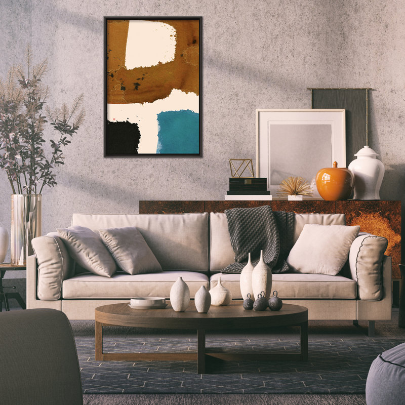 Abstract Off Track, 40" H x 30" W