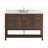 Aastha 48" Freestanding Walnut Bathroom Vanity With Single Sink & Engineered Stone Top-554796475