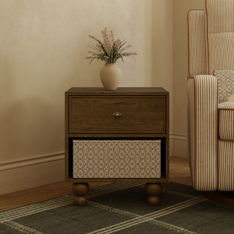 Astre Assembled Nightstand by Nate Berkus, Toffee