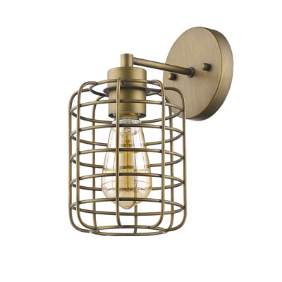 Shirlene Steel Armed Sconce