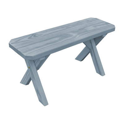 Stephentown Solid Wood Pine Outdoor Bench