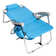 5-Position Classic Lay Flat Folding Backpack Beach Chair Single