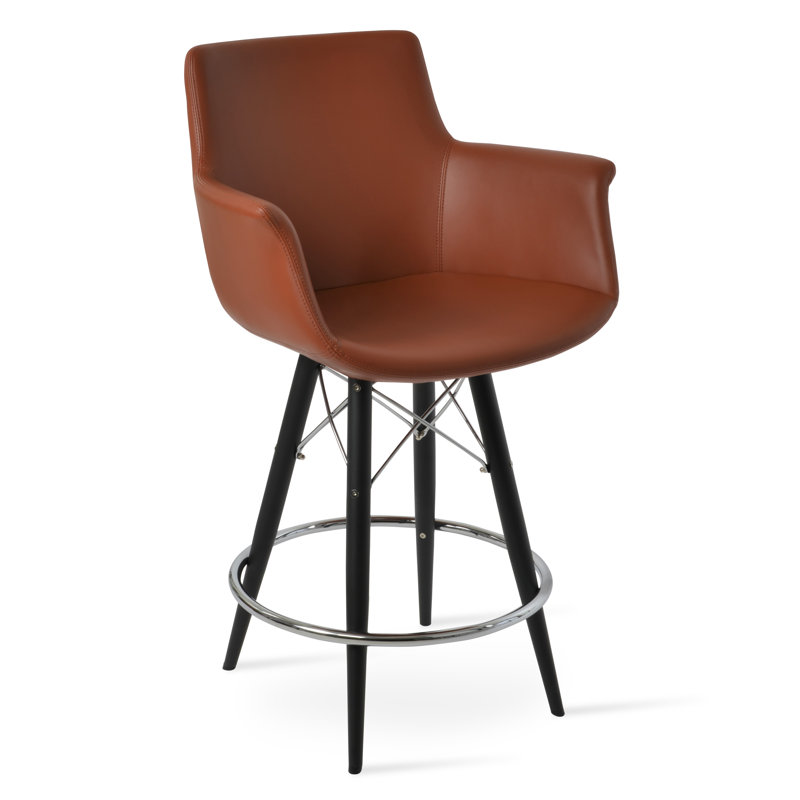 Tabouret de bar et de comptoir Bottega, Tabouret de bar (hauteur du siège 28,5 po)