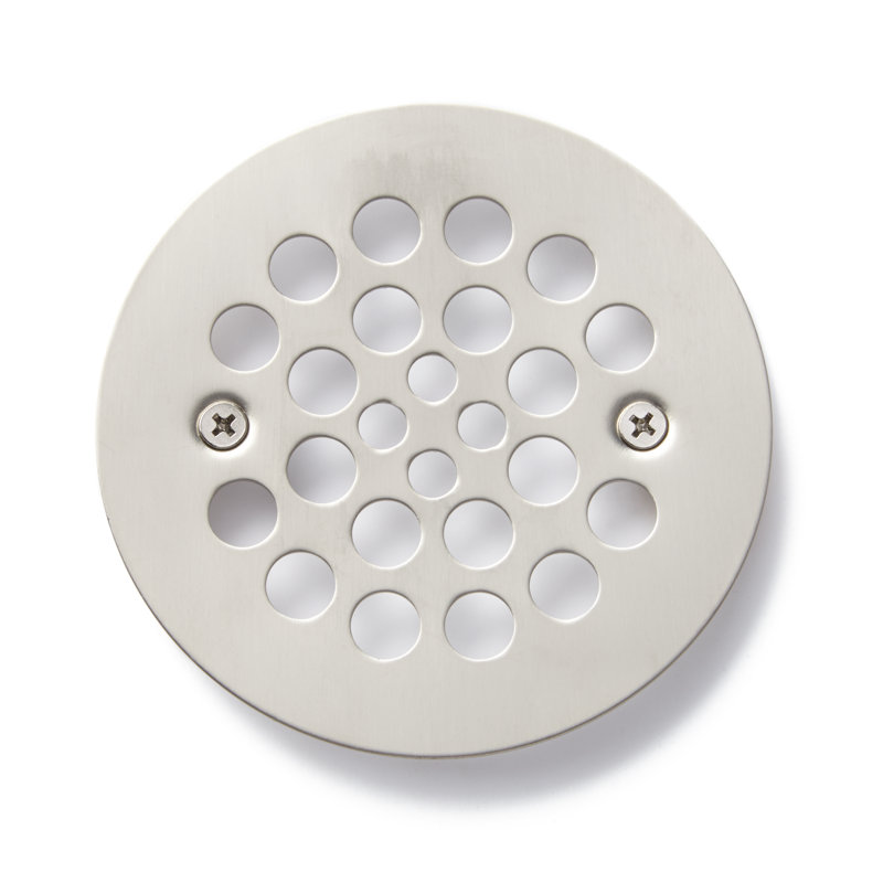 Crépine ronde pour drain de douche
