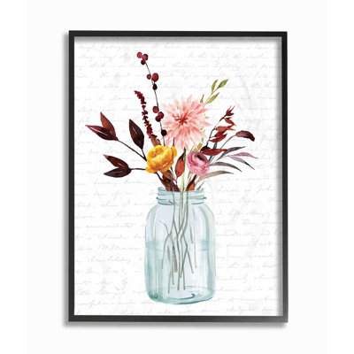 « pot of fleurs red automne », art textuel