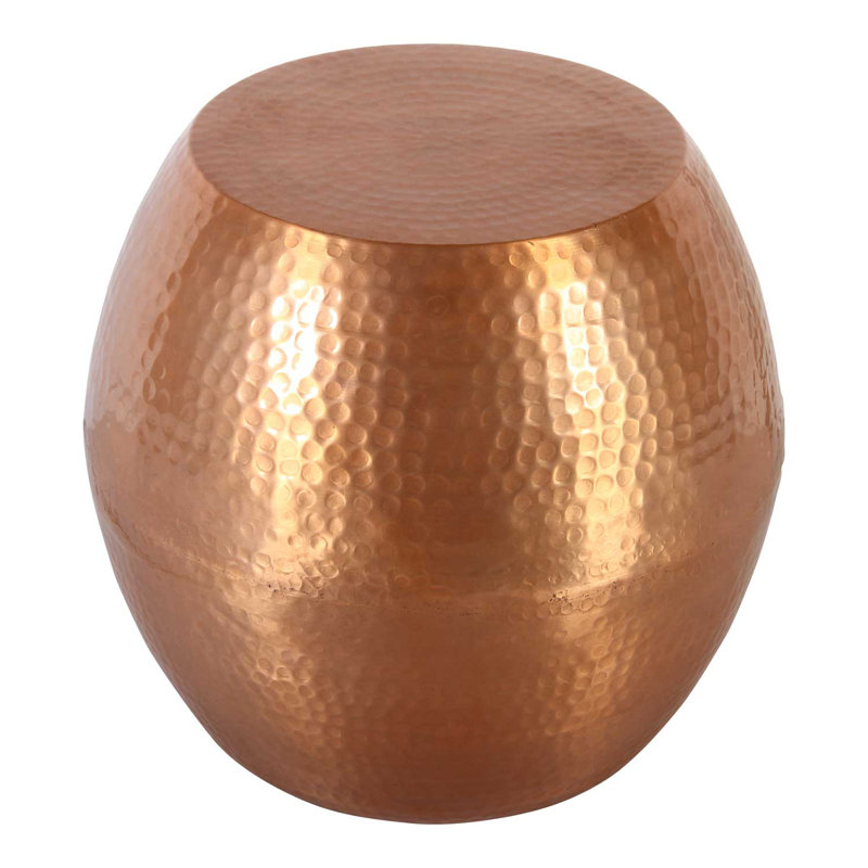 Hizer Block Coffee Table, Copper