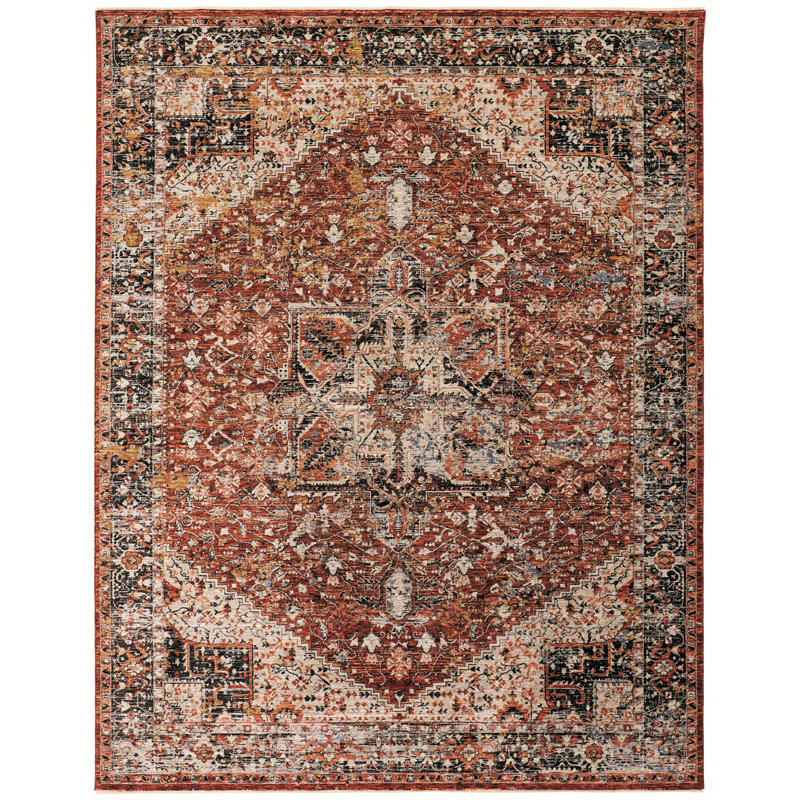 Roma Oriental Indoor Rug, Rectangle 2' x 3'4"