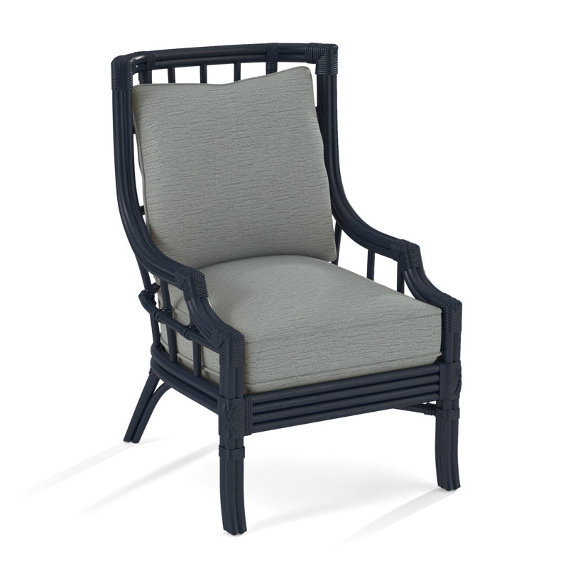 Seville Armchair, Basic Grey; 0317-83, Navy