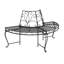 Mandie Steel Outdoor Bench