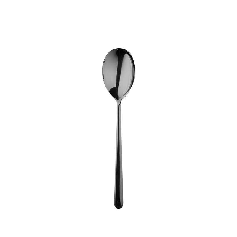 Linea 3 Piece Stainless Steel Hostess Set, Black Gold
