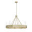 Banded 8 - Light Unique / Statement Wagon Wheel Chandelier-38841458-71638880