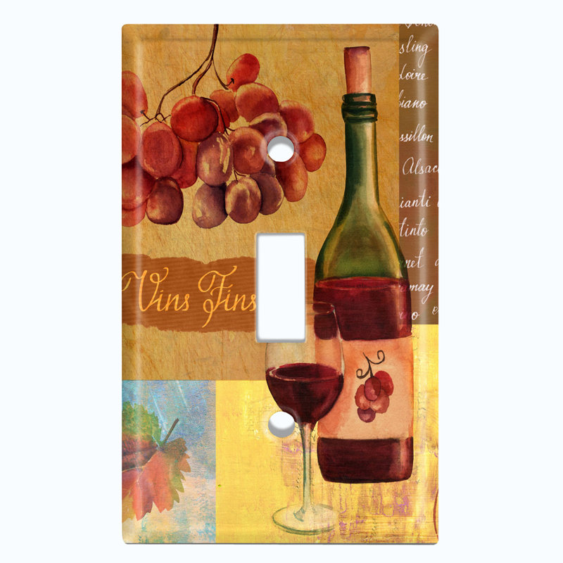 Food & Beverage 1 - Gang Toggle Light Switch Standard Wall Plate