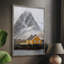 «LANDSCAPES Series XLV III», reproduction encadrée - bois massif-442662408