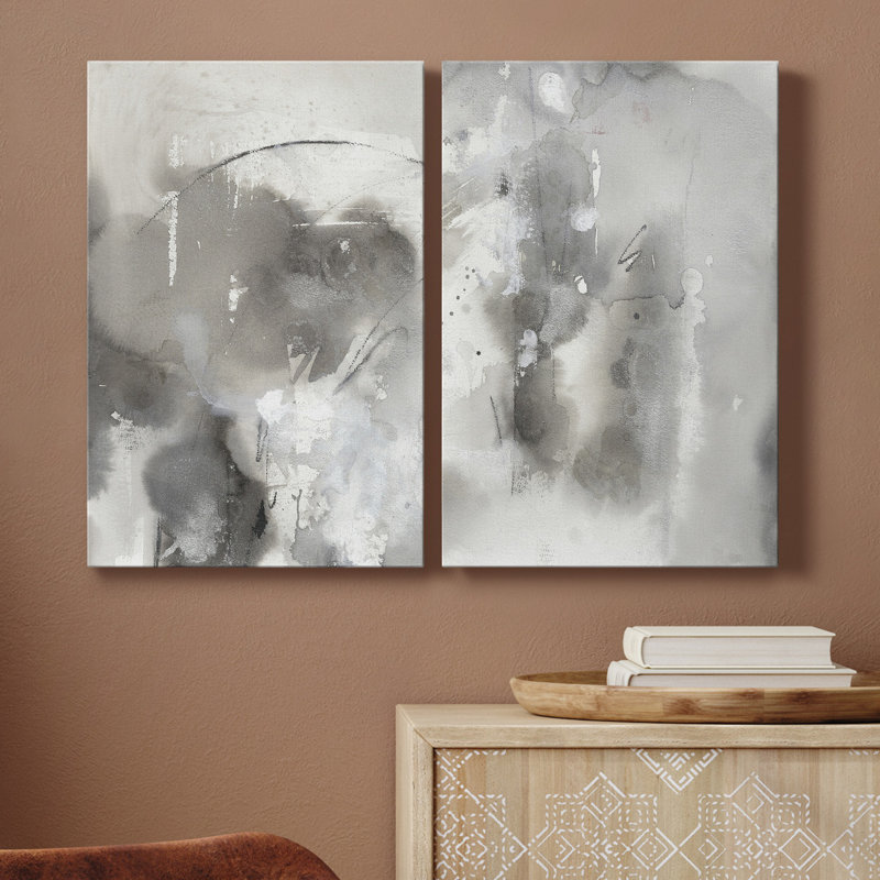 " Mystical Objects I " 2 - Pieces Painting Print, 18" H x 24" W x 1" D