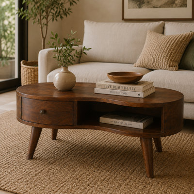 Table basse Chestnut Wave