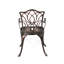 Chaise de salle à manger Tucson, cuivre noir (ensemble de 2)