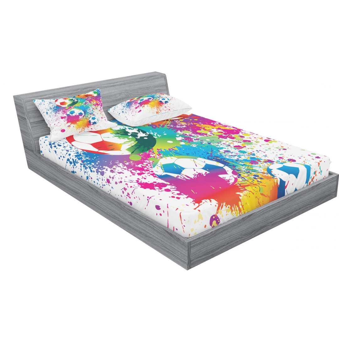 Microfiber Sheet Set Ambesonne 