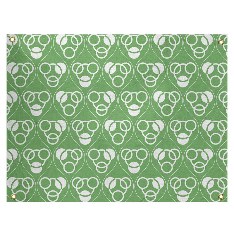 Tapisserie, H 59 po x l 80 po, Vert