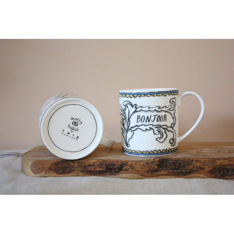 Mon Amour Bone China Coffee Mug