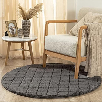 Round Calumn 120cm X 120cm Area Rug