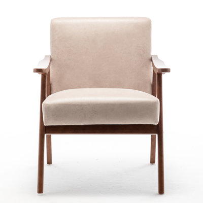 Chaise de salon avec rembourrage très confortable et matériaux à oreilles élégants avec rembourrage pour la détente