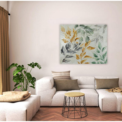 "Muted Radiance" Canvas Wall Art